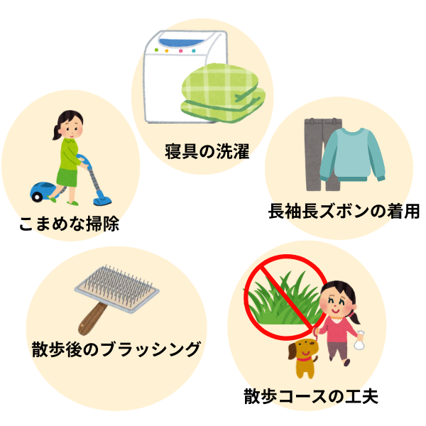 ノミ・マダニ予防